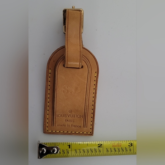 Lv Mini Tag S.D Embossed - Picture 2 of 7